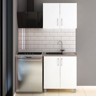 K002 - KITCHEN CABINET WITH SINK 80 CM